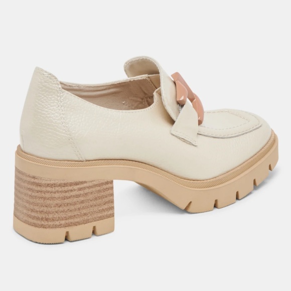 Dolce Vita Harold Heels Ivory Patent Leather size 6 - Picture 8 of 9